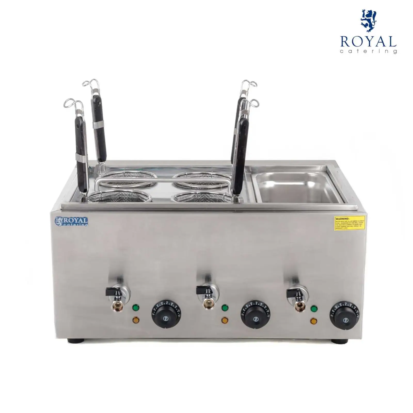 Elektro-Nudelkocher Von Royal Catering – 6 Körbe Produktbild-Vorschau 2