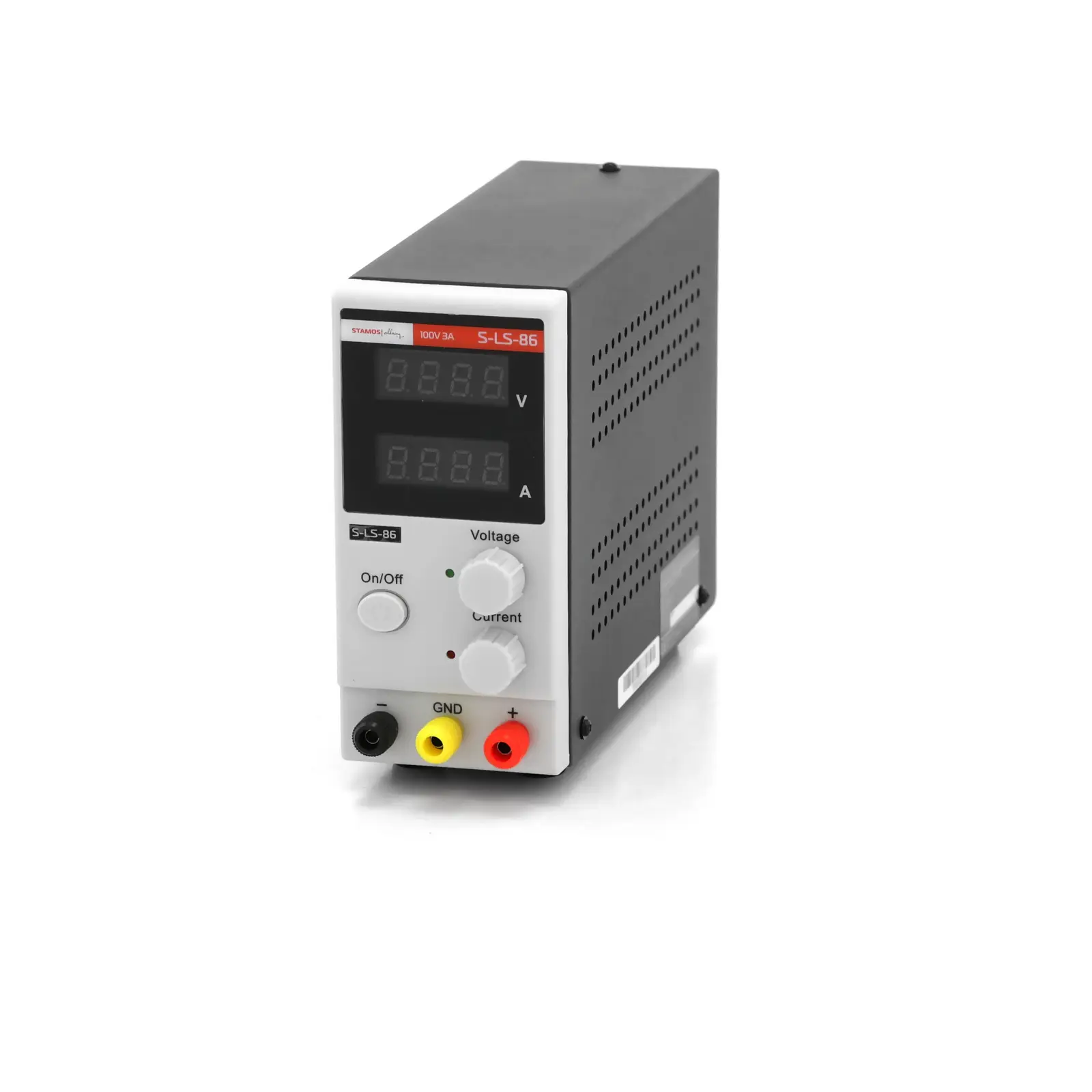 Stamos Soldering S-LS-41 Labornetzgerät – 0–60 V, 0–20 A, 1200 W, Regelbar, LED-Display, 100 MV / 10 MA Auflösung, Überlastschutz – Für Hobby & Schule