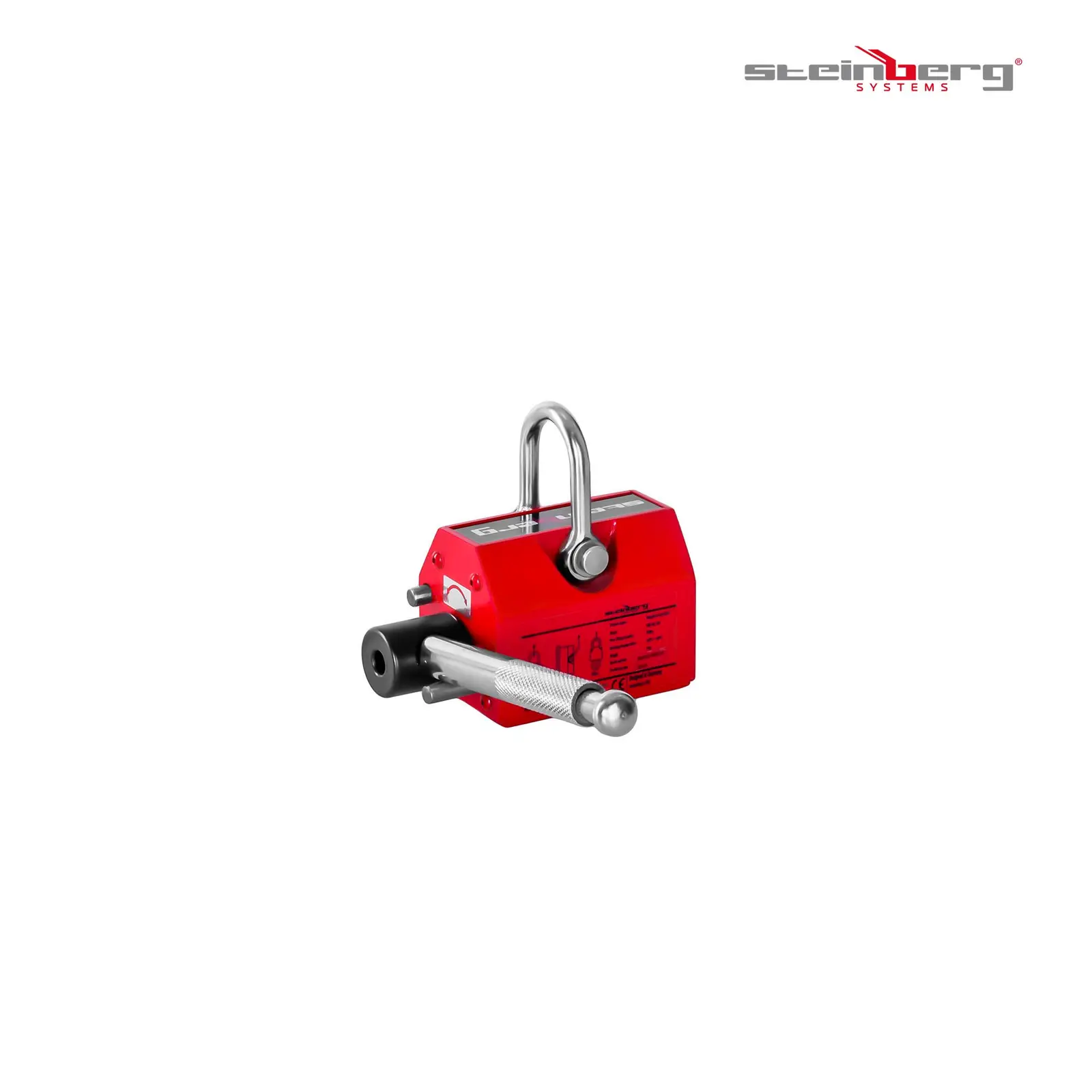 Heschen Electromagnet Magnet P80/38, OD: 80mm, DC 24V, 100Kg/220 lb