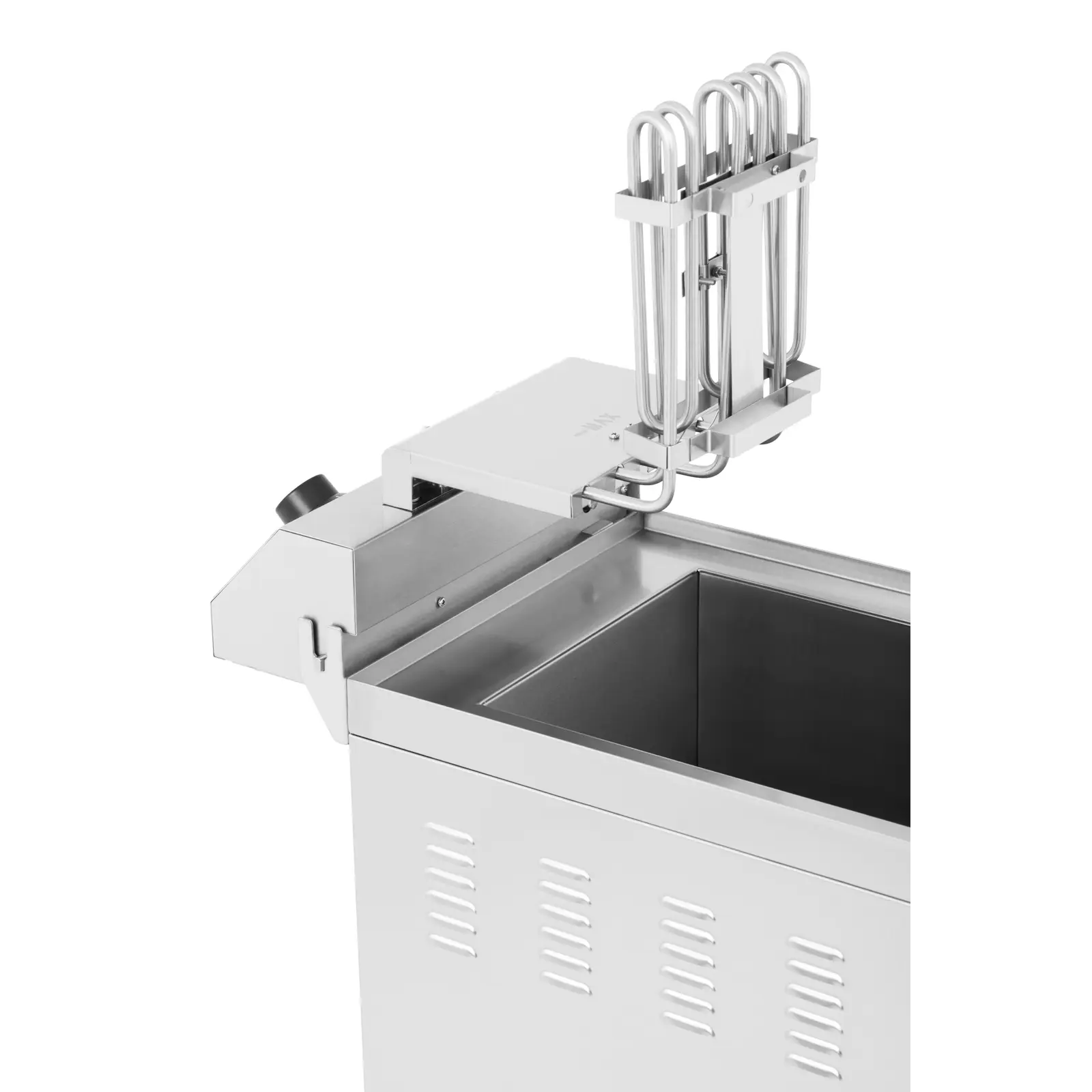 Elektromos olajsütő - 16 liter - alsó tároló kabinettel (Időzítő: Nem)