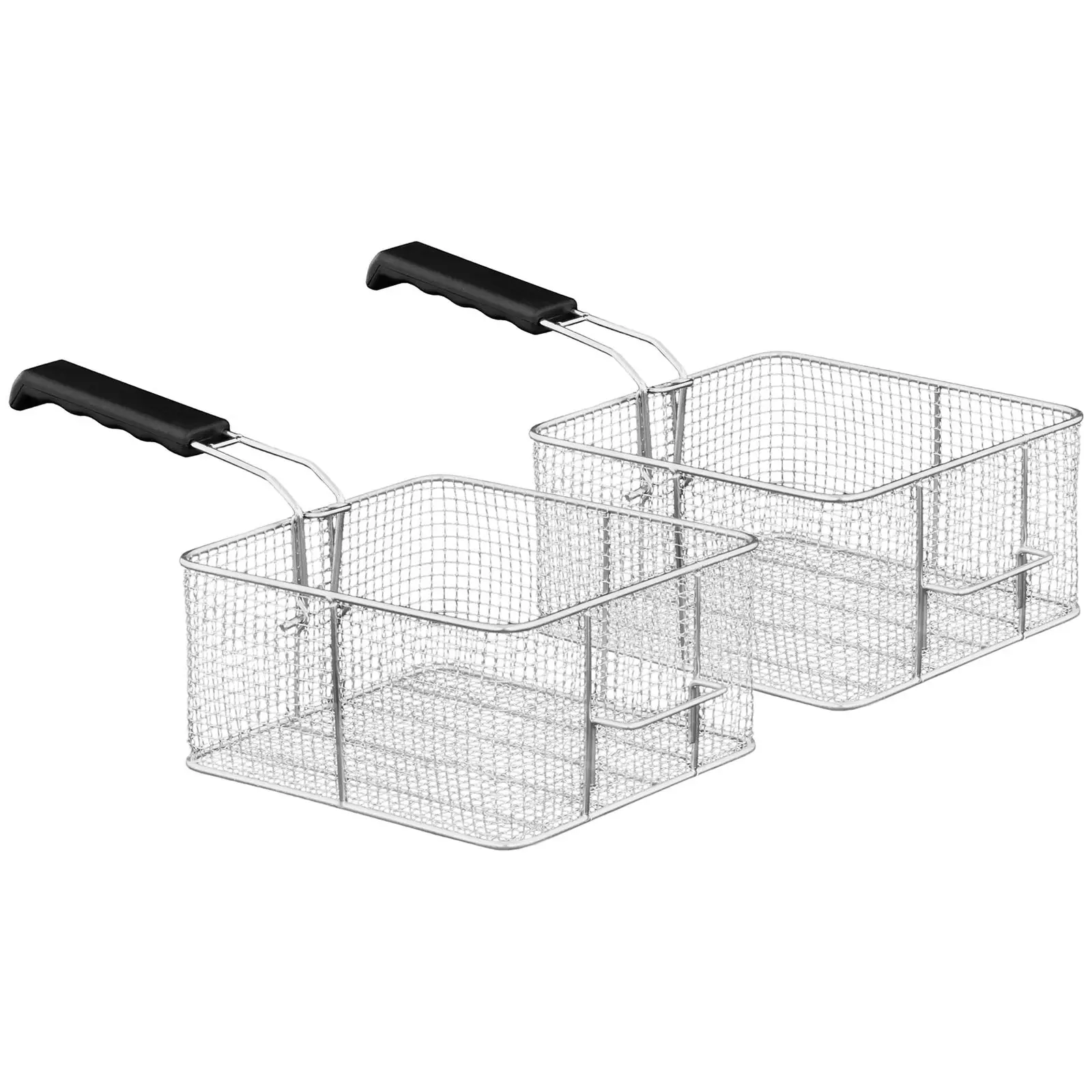 Elektrická dvojitá fritéza - 2 x 16 l - 13 000 W - 400 V - vypouštěcí kohout - Royal Catering (Kapacita max.: 20 l)