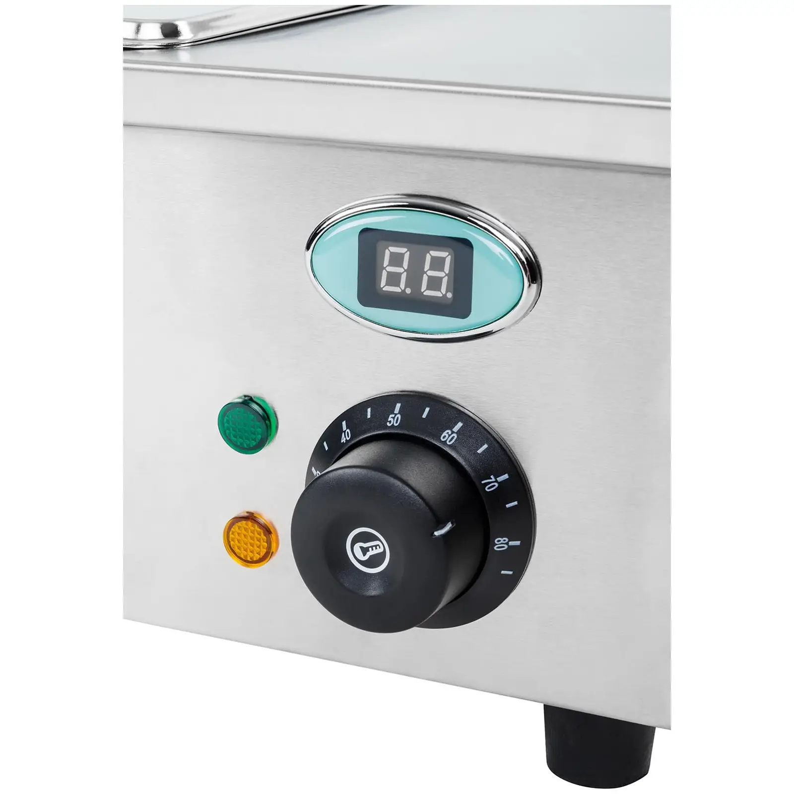 Bain Marie - 3 x GN - 1/2 - vypúšťací kohútik