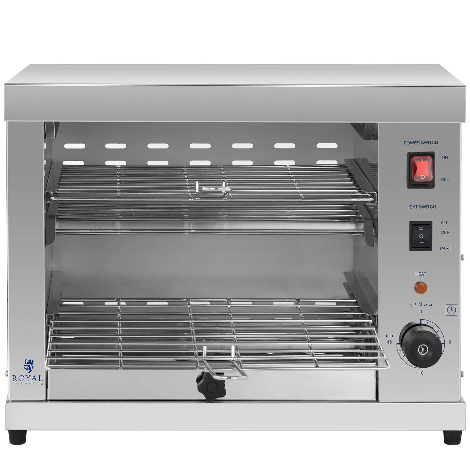 Salamandergrill - 2 hyller - 3250W