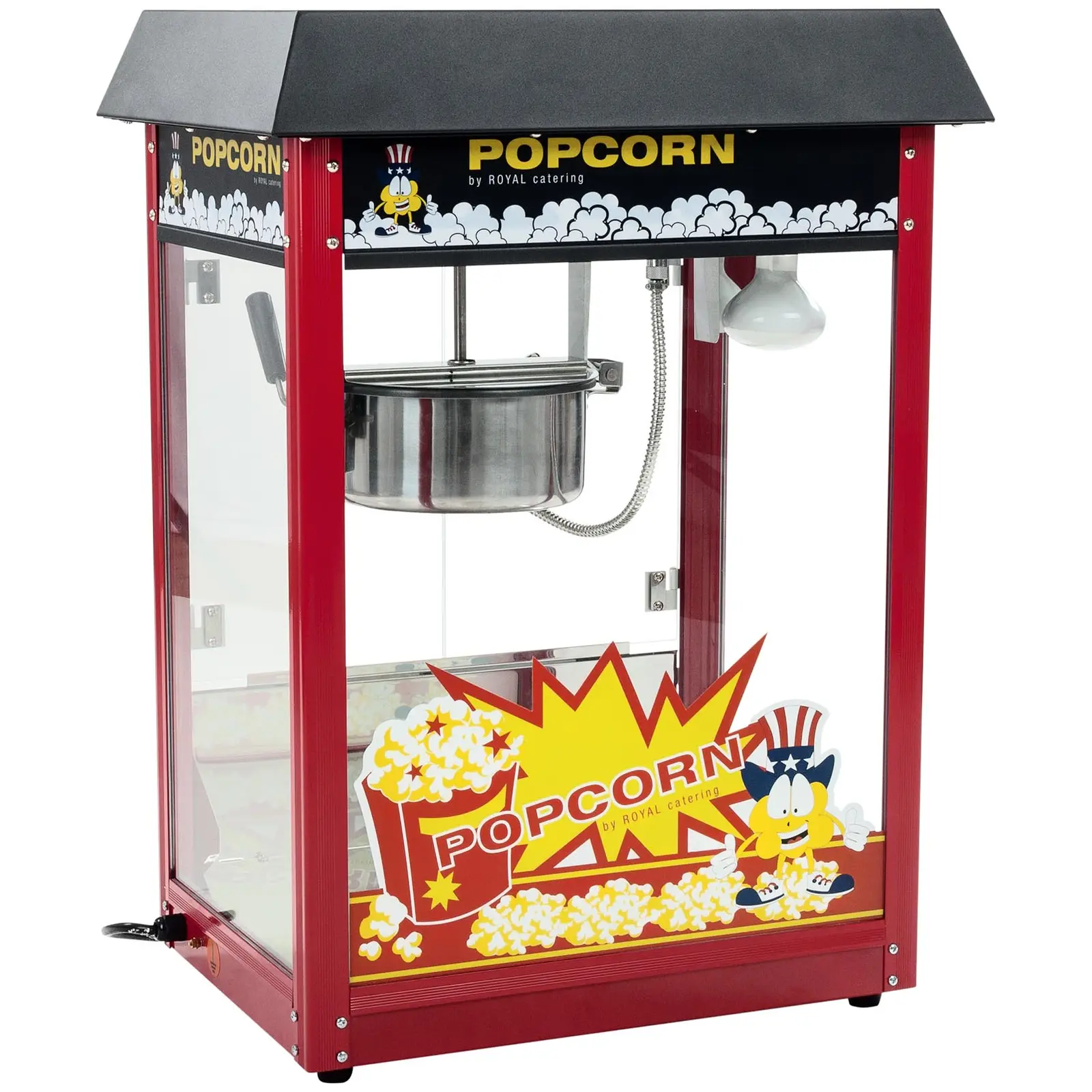 Popcornmaschine - schwarzes Dach