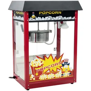 Stroj na popcorn - černá stříška