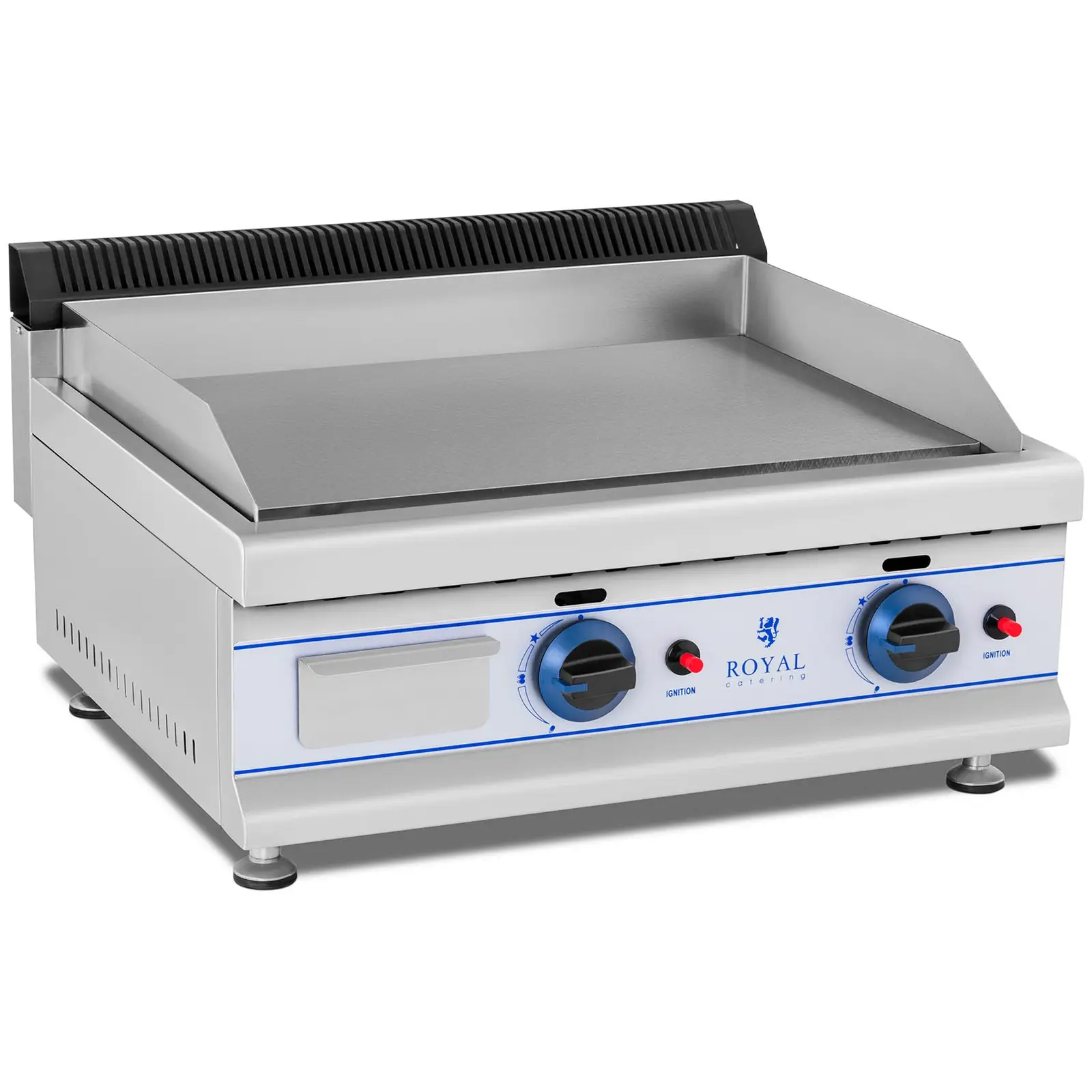 Gas-Doppelgrill - 65 cm - Propan/Butan 50 mbar