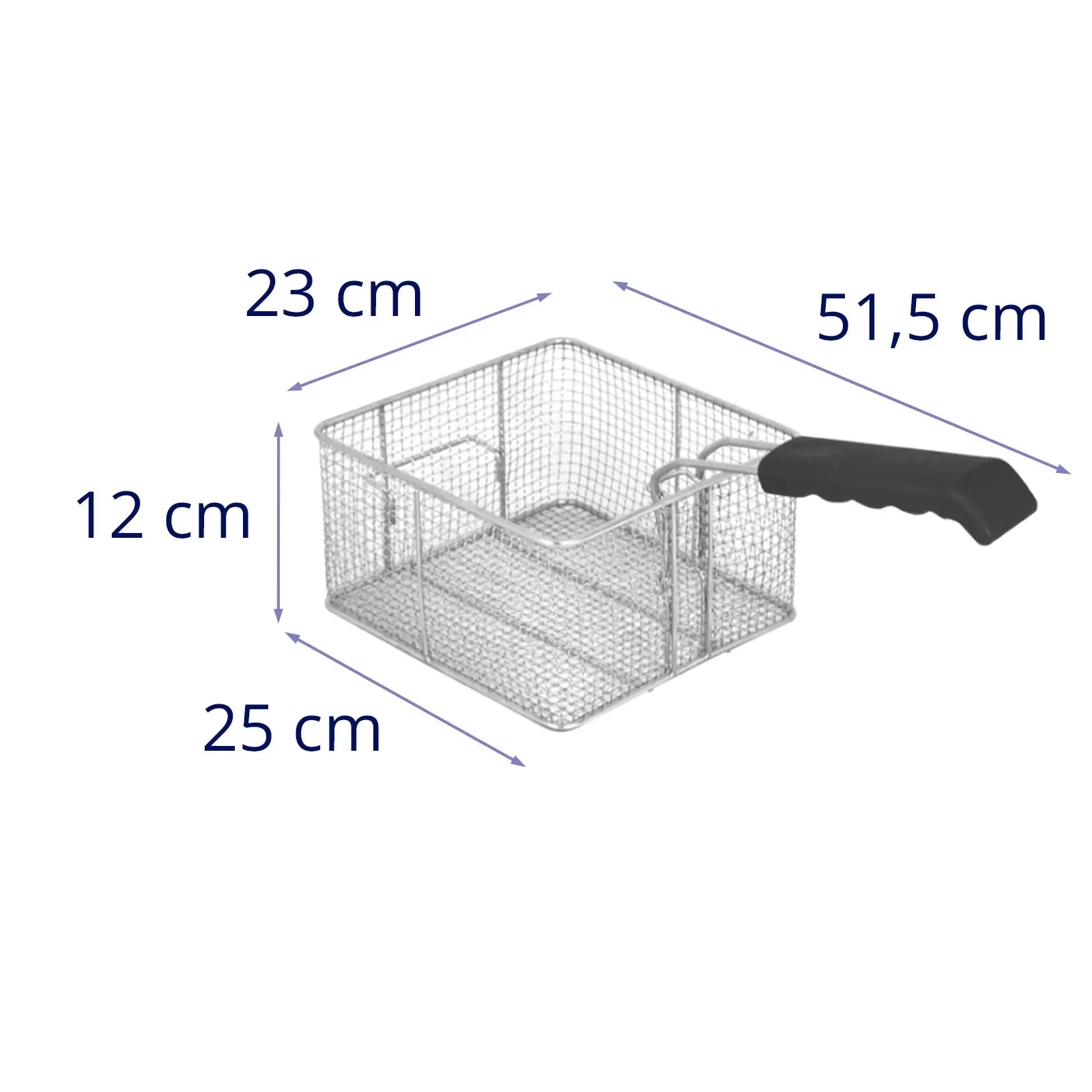 Panier de friteuse - 16 litres (Couleur(s): Argenté)