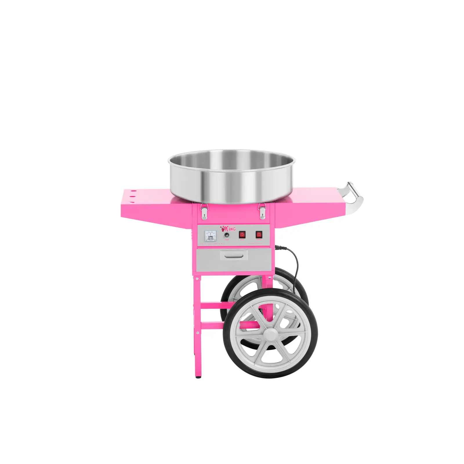 Candy Floss Machine with Trolley - 52 cm