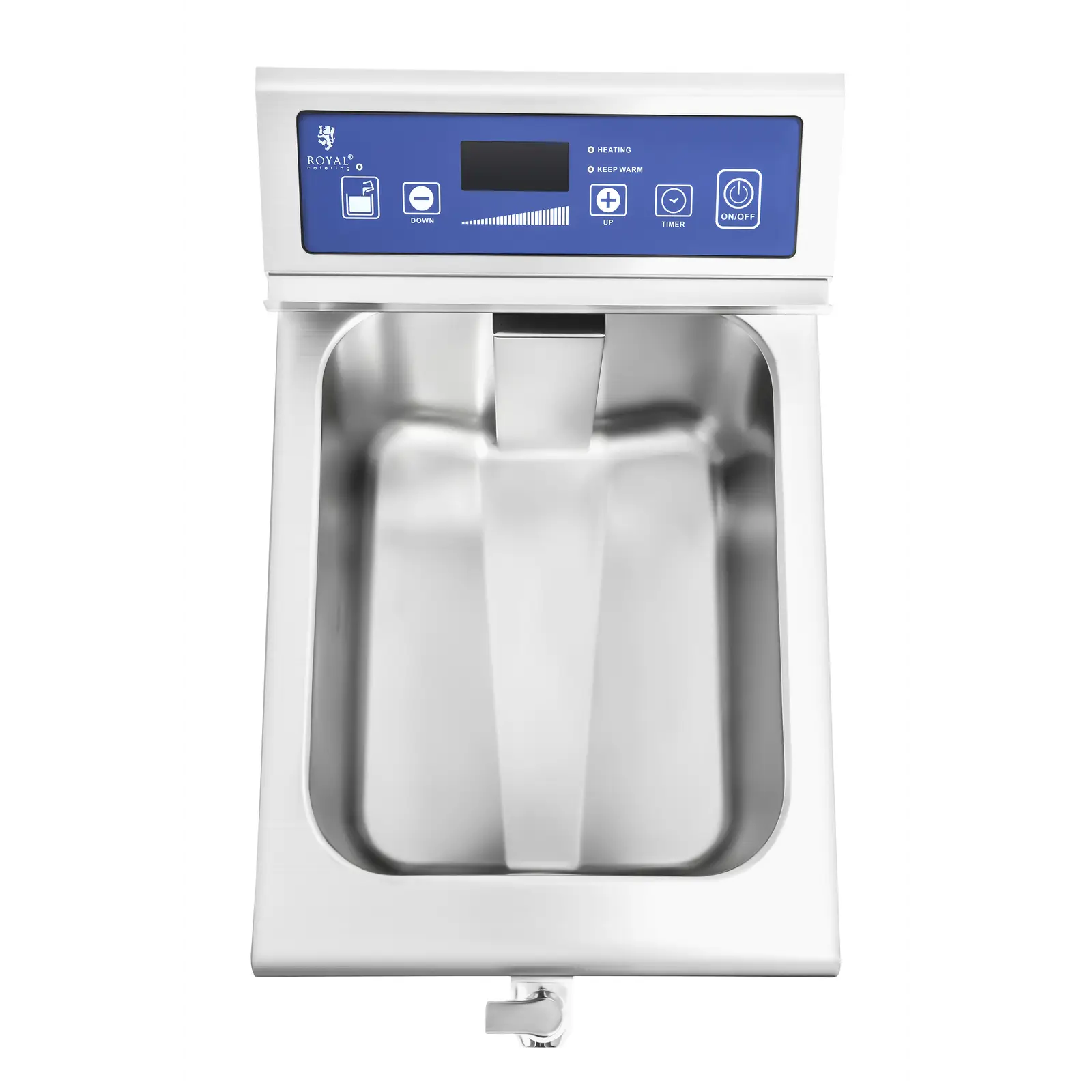Indukční fritéza - 10 litrů - 60 až 190 °C (Displej: LED)
