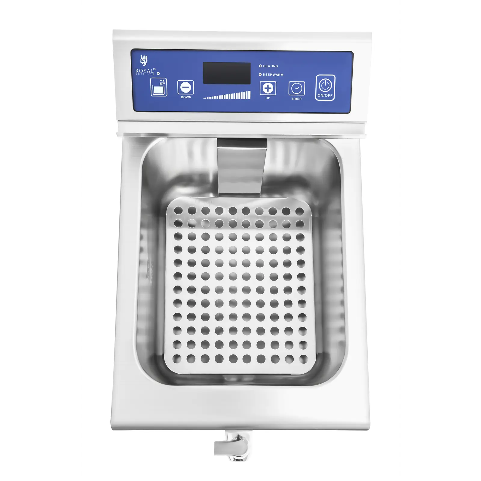 Indukční fritéza - 10 litrů - 60 až 190 °C (Napětí [V]: 230)