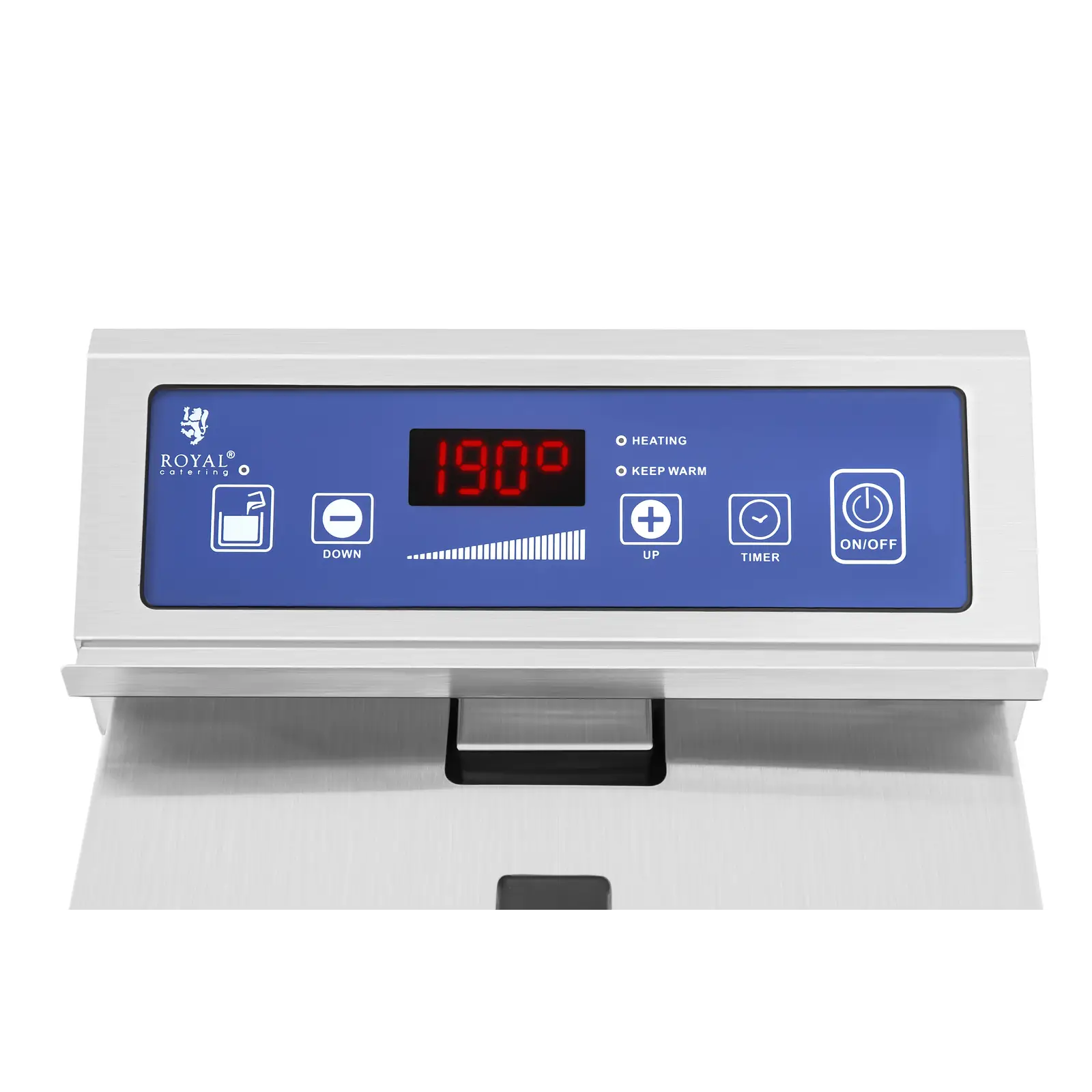 Indukční fritéza - 10 litrů - 60 až 190 °C (Maximální výkon [W]: 3500)