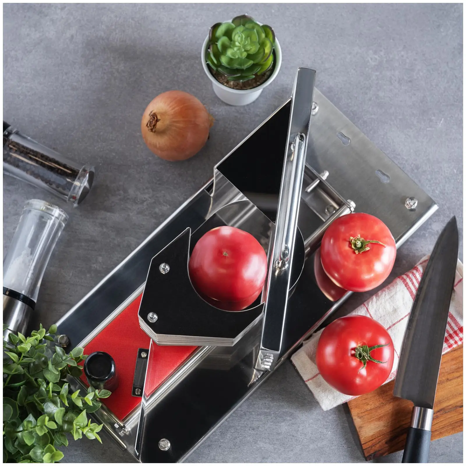 Coupe-tomates - tranches de 5.5mm (Dimensions (LxlxH): 45 x 20 x 20 cm)