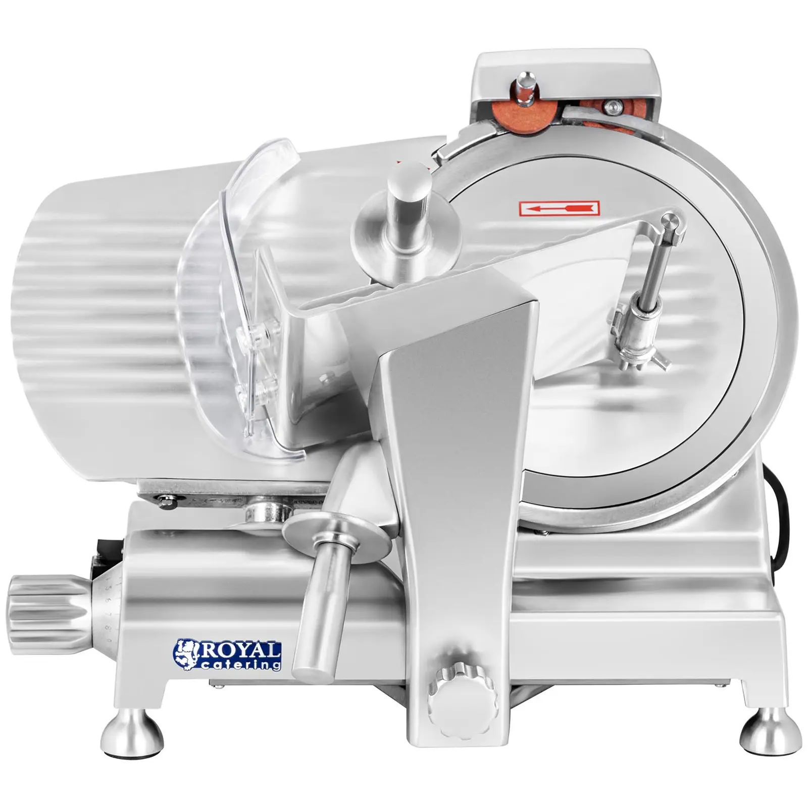 Nářezový stroj - 250 mm - do 12 mm - hliníková držadla (Ostřička: Zabudovaný, poloautomatický)