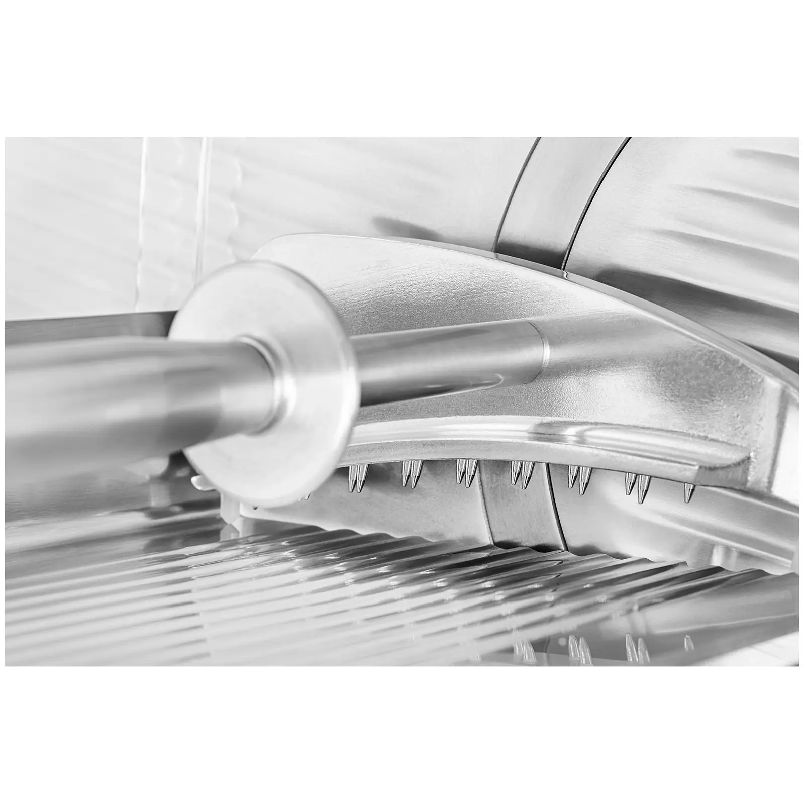 Vleessnijmachine - 300 mm - tot 15 mm - aluminium handgrepen (Vermogen [W]: 280)