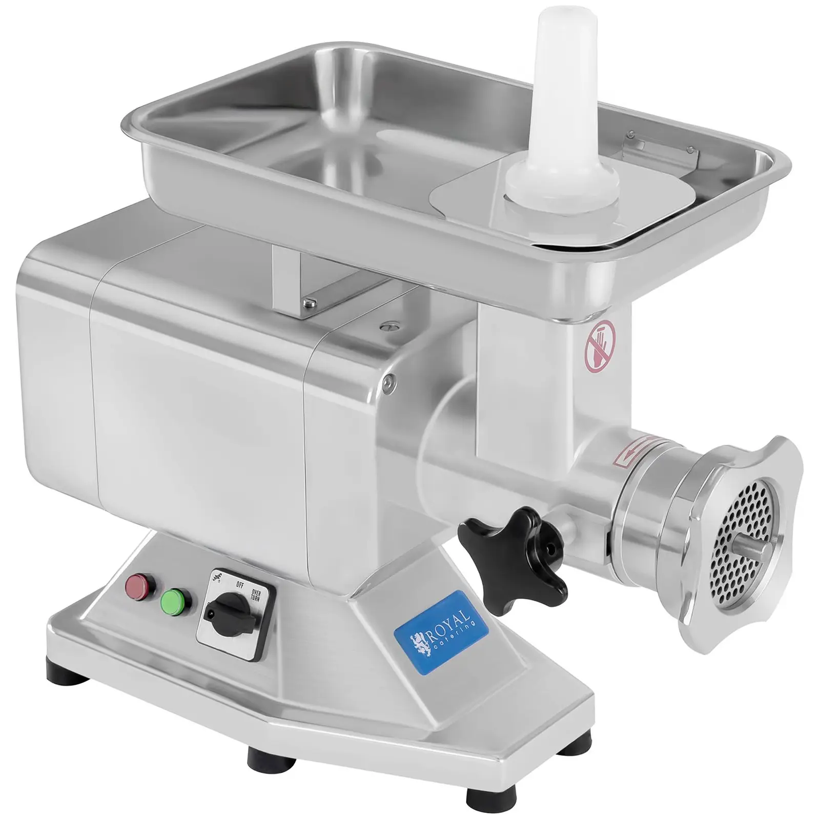 Stainless Steel Meat Grinder - 220 kg/hr - PRO