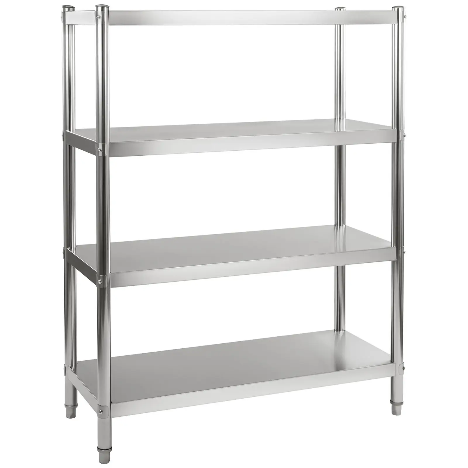 Scaffalatura in acciaio inox - 120 cm