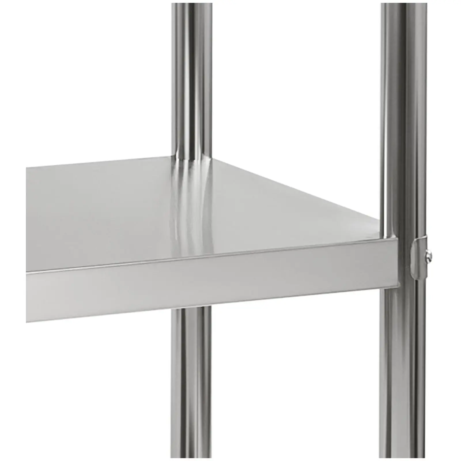 Etagère en inox - 120cm (Charge max.: 600 kg)