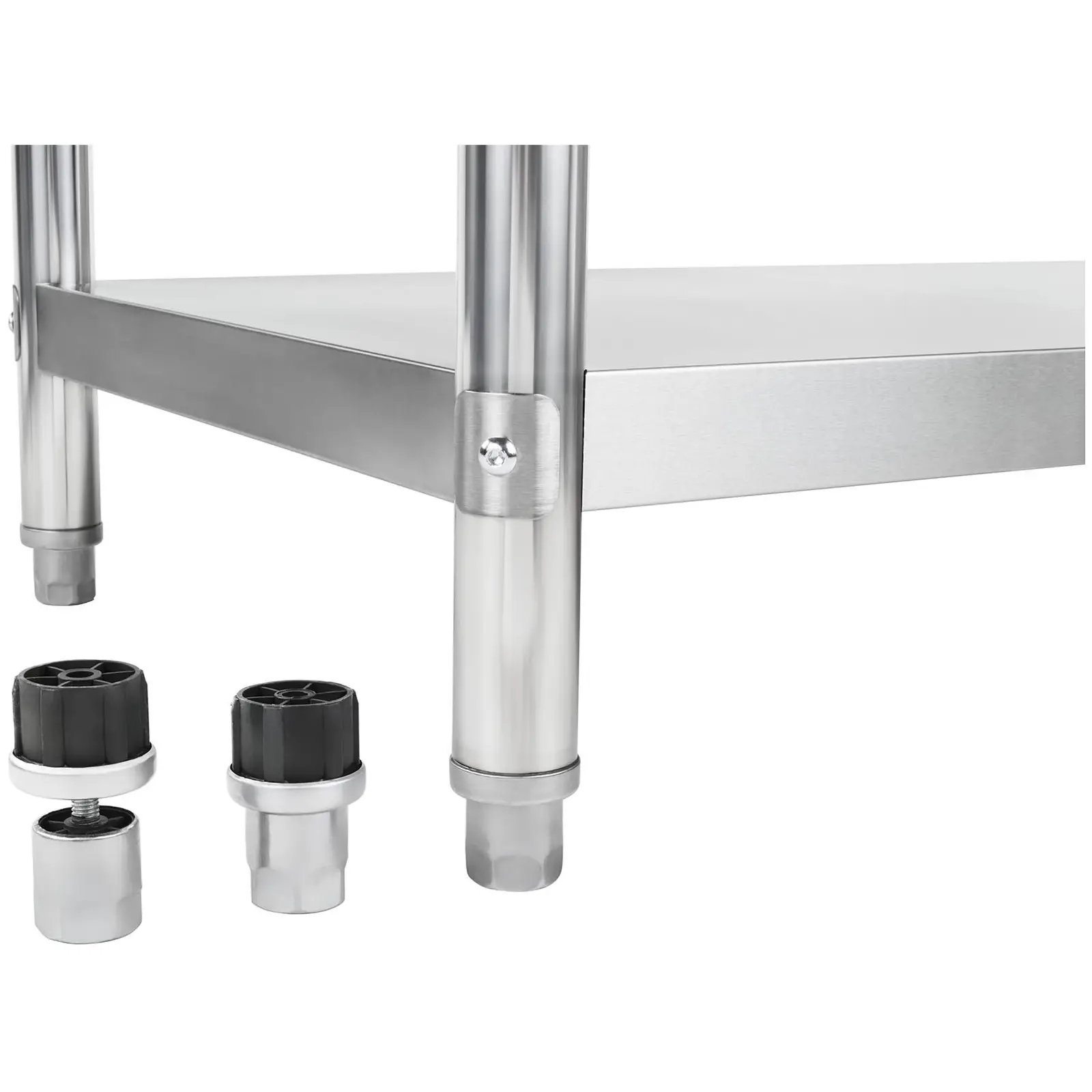 Etagère en inox - 120cm (Matériau(x): Acier inoxydable)