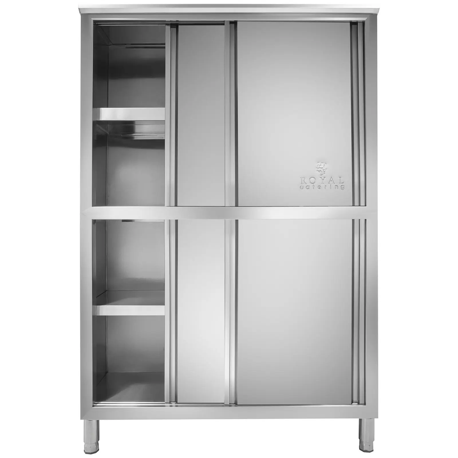 Stainless steel cupboard - 120 cm