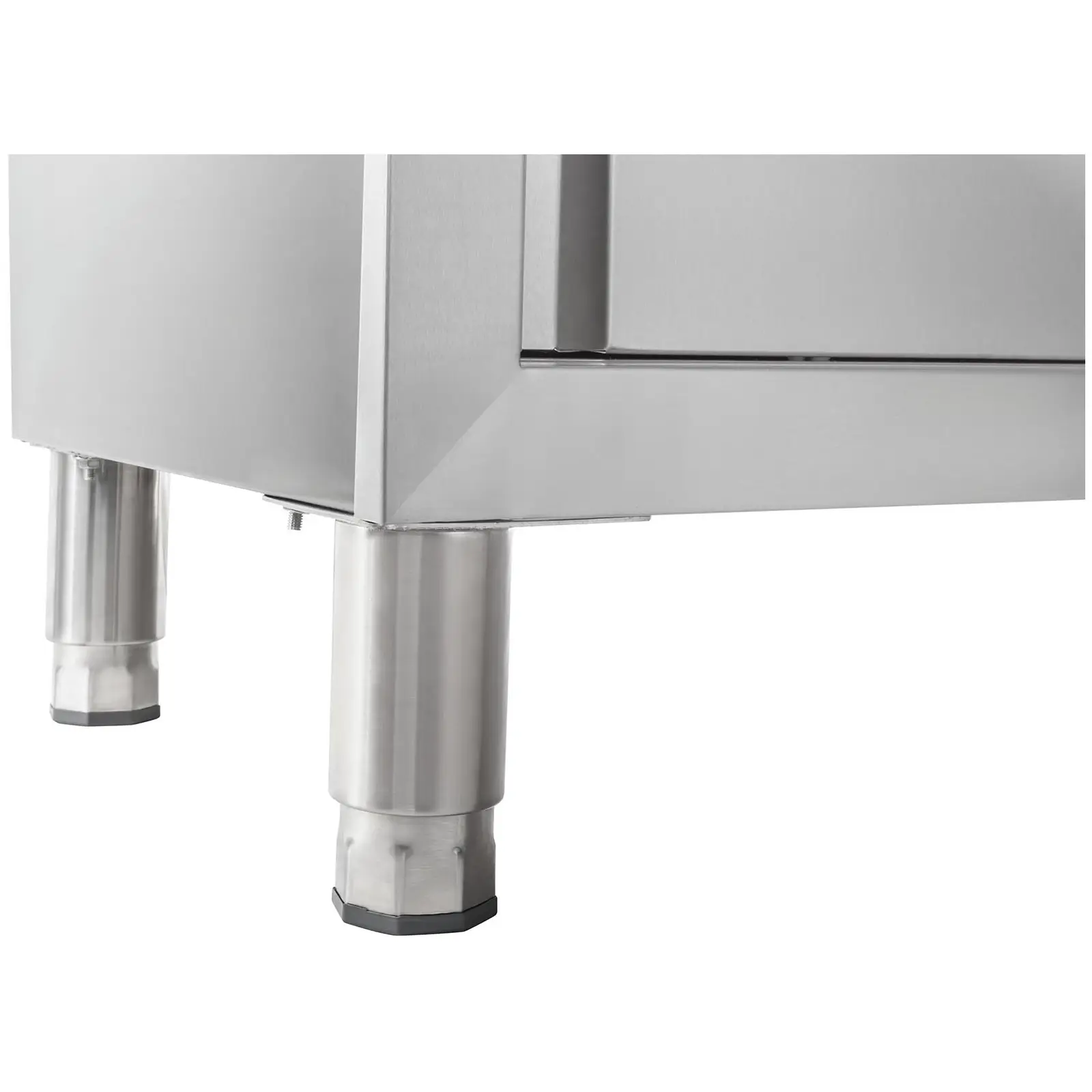 Kuchyňská skříň z ušlechtilé oceli - 120 cm (Dveře: Ano)