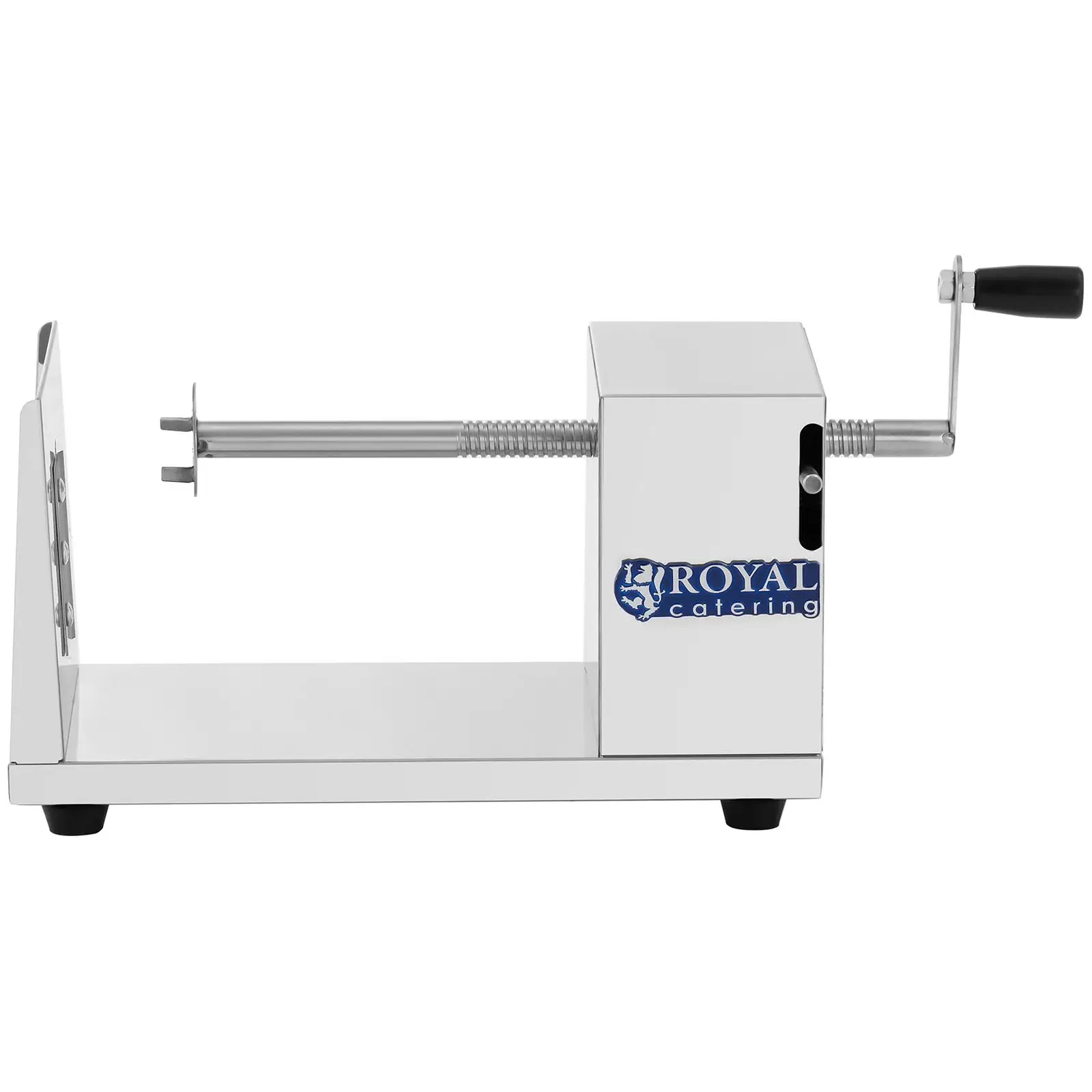 Spirálový kráječ - na brambory - ruční - ušlechtilá ocel - Royal Catering (Hmotnost: 0.82 kg)