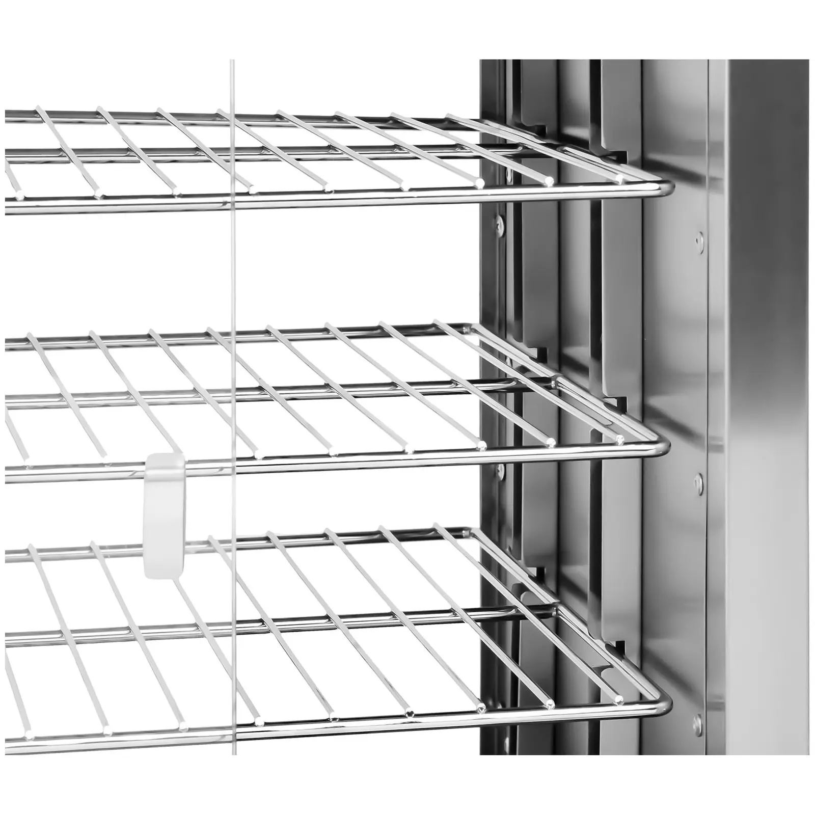 Vitrine chauffante - 64cm (Tiroir ramasse-miette: Oui)