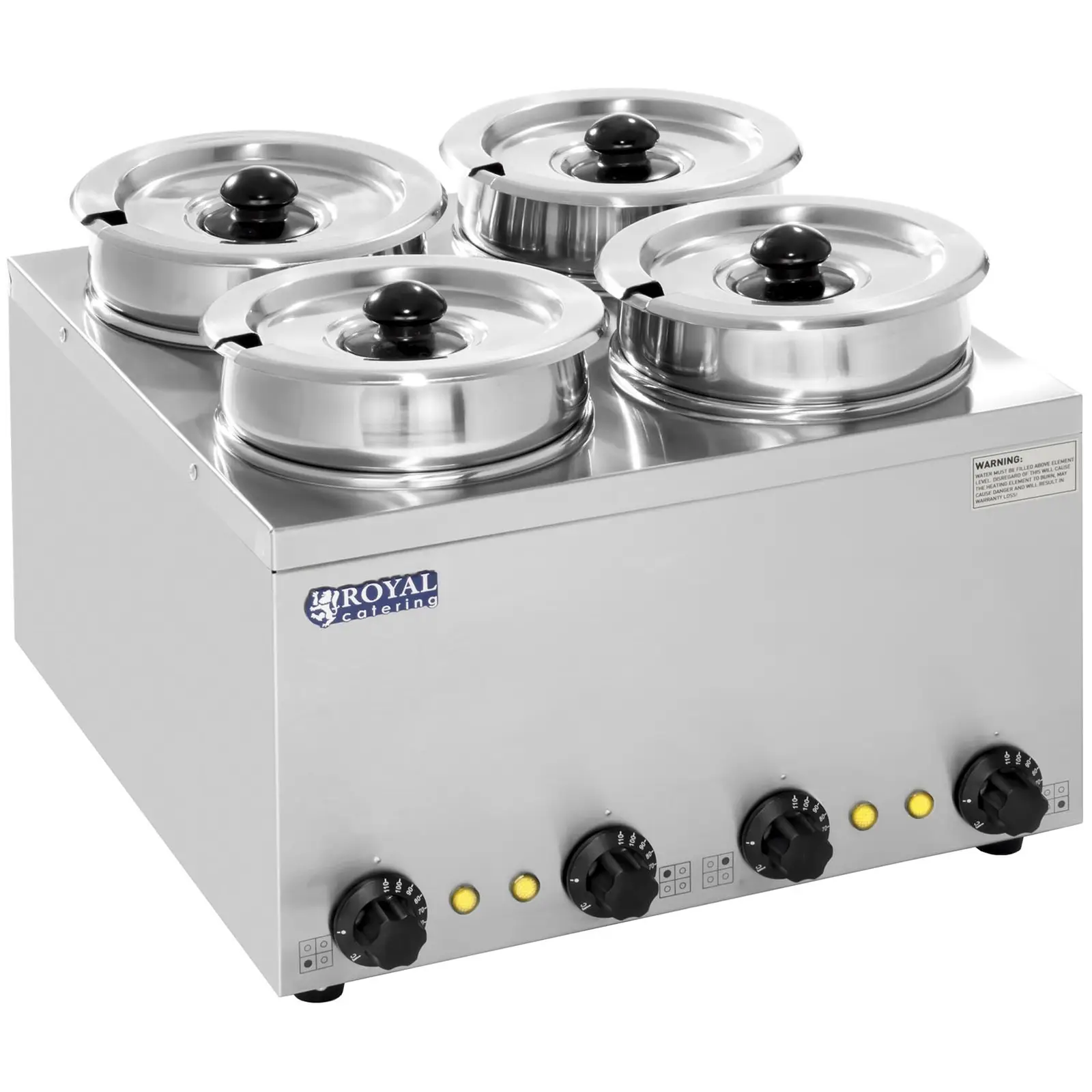 Polévková stanice - 4 x 2,75 litru - 600 W