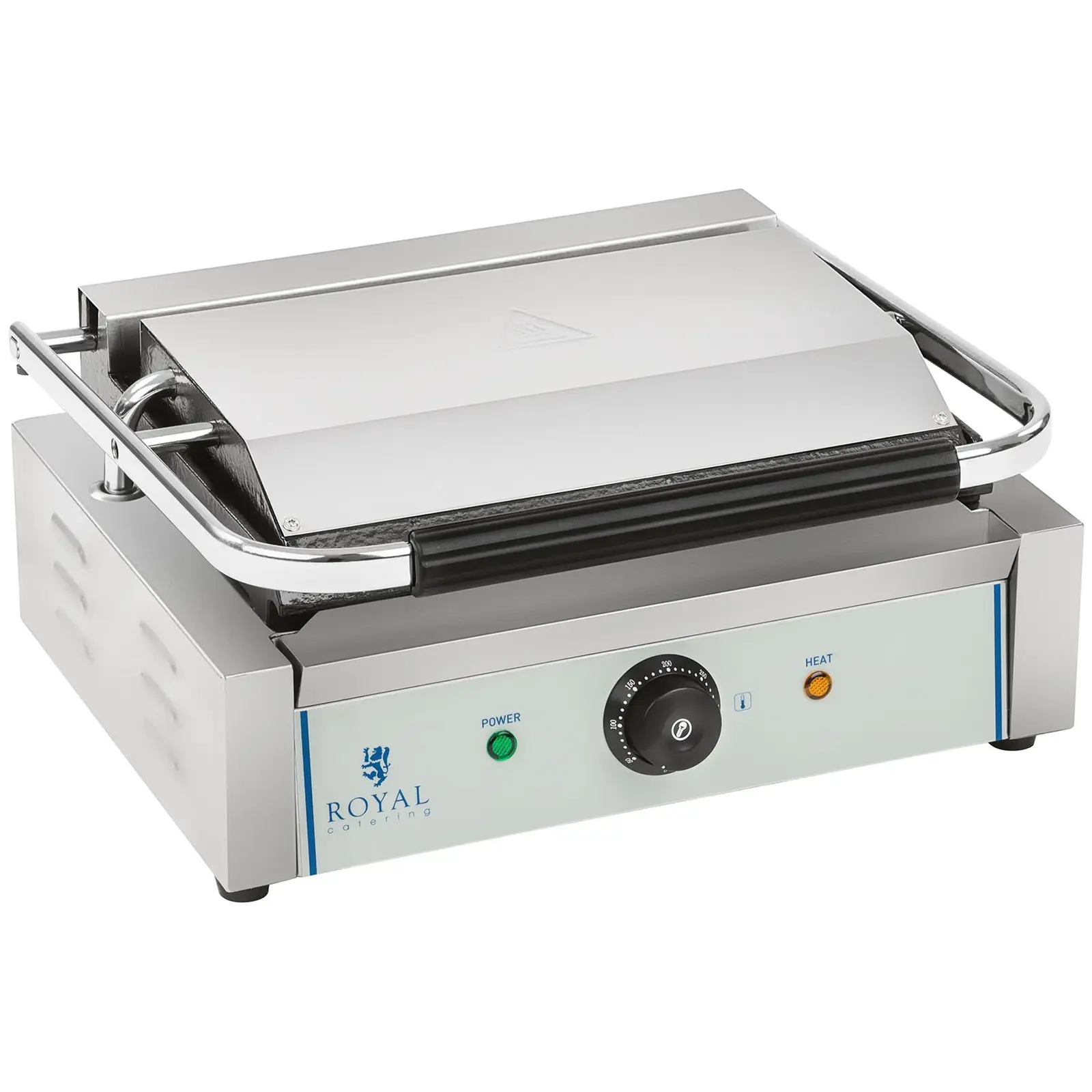 Grill kontaktowy - 2200 W - ryflowany