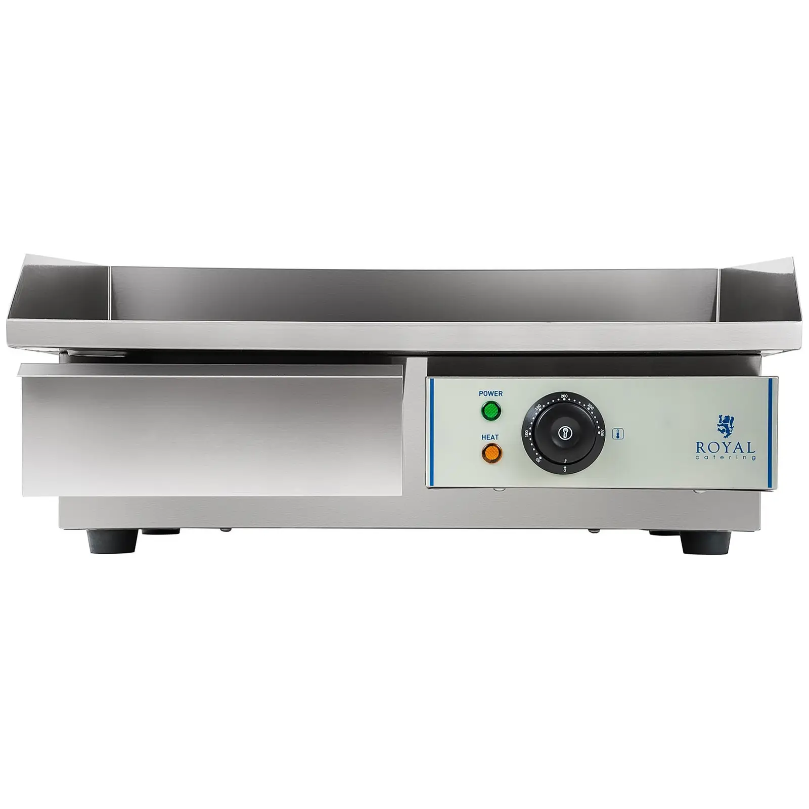 Elektromos grill lap - 55 cm - sima - 1 x 3,0 kW