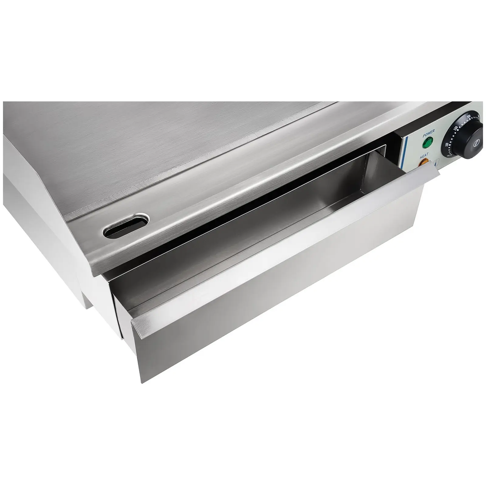 Grilovací deska elektrická - 72,5 cm - hladká - 2 x 2,2 kW (Síly grilovací desky: 12 mm)