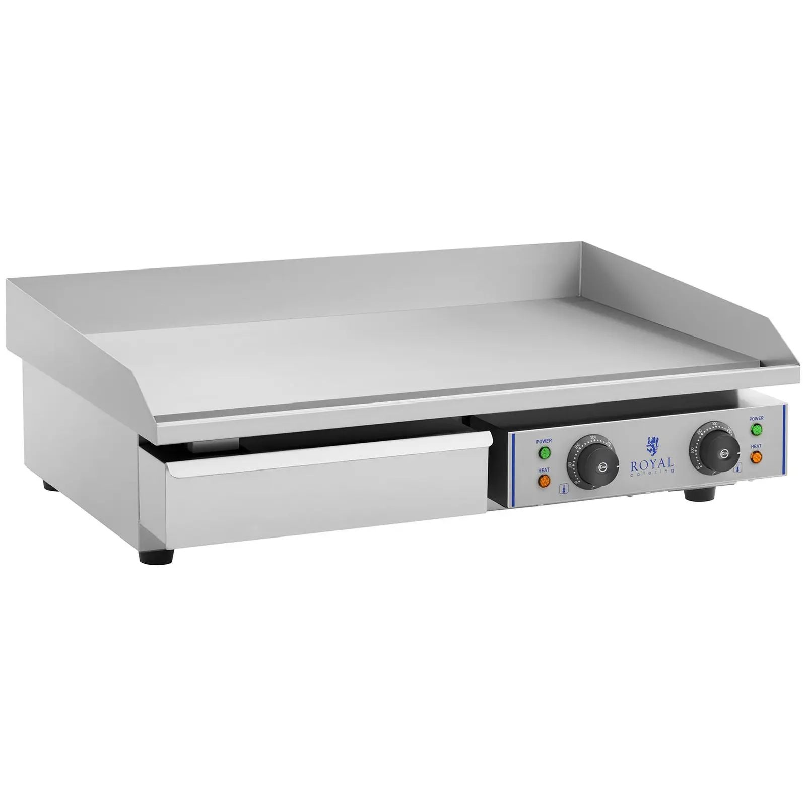 Electric Griddle 72.5 cm smooth 2 x 2.2 kW www.expondo.co.uk