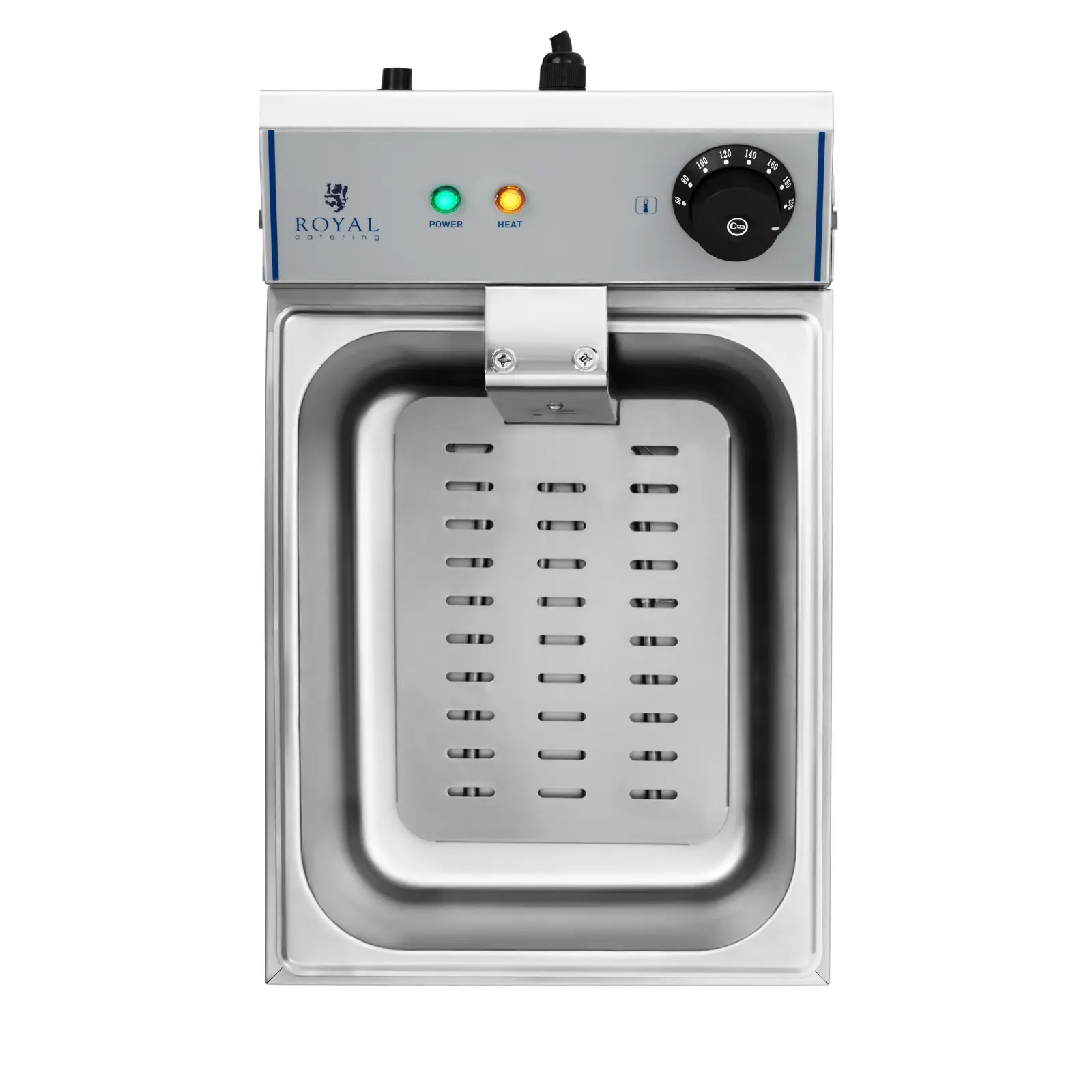 Elektrická fritéza - 1 x 10 l - ECO (Výpustný kohout: Ne)