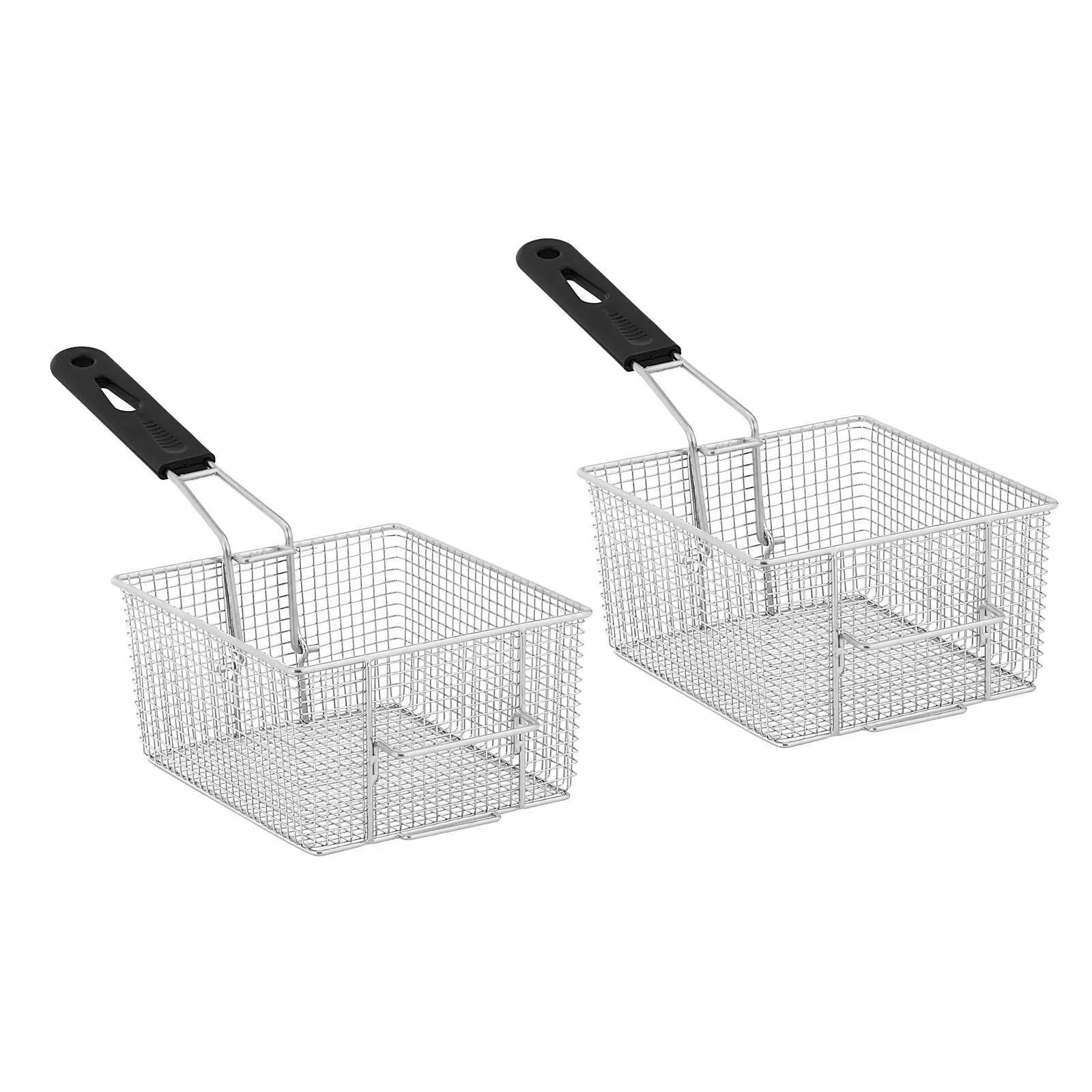 Elektrická dvojitá fritéza - 2 x 10 l - 6400 W - ECO - Royal Catering (Tepelná ochrana: Ano)