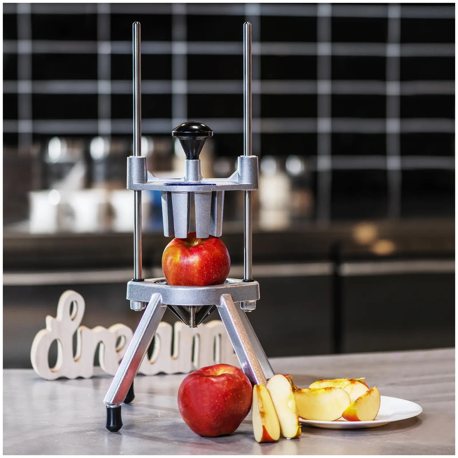 Coupe fruits et légumes - 9cm (Dimensions de l'envoi (LxlxH): 51 x 22 x 22 cm)