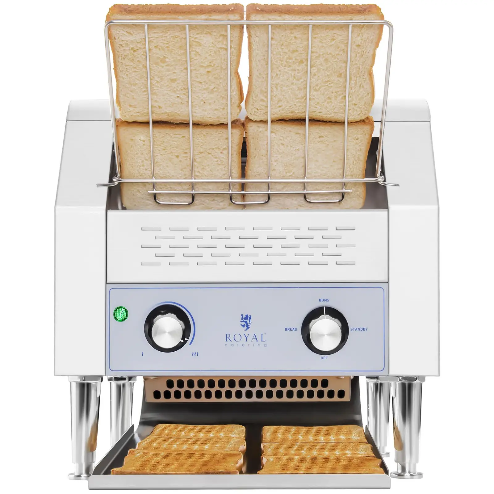 Transportni toaster - 2.200 W - 7 hitrosti - 3 stopnje segrevanja