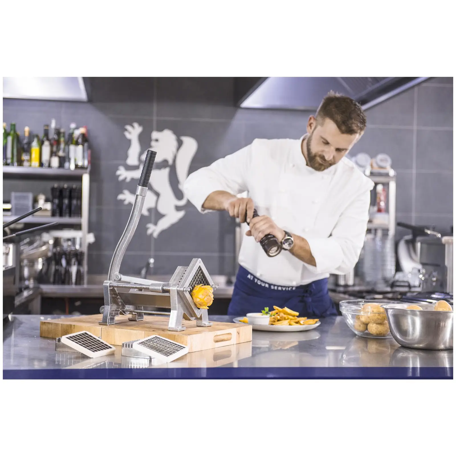 Kráječ na brambory - Royal Catering (Počet nožů: 3)
