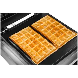 Waffle maker - 2,000 watts - Rectangular