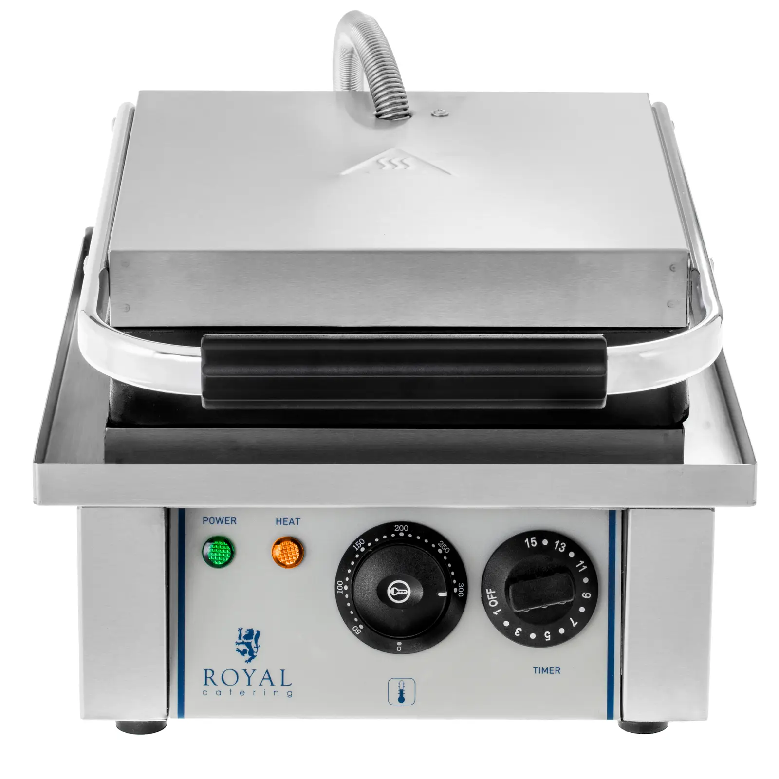 Vaflovač - na belgické vafle - 2 000 W - obdélníkový - Royal Catering (Ovládání teploty: Ano)