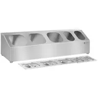 Gastronorm Pan Holder - Incl. 5 Lids