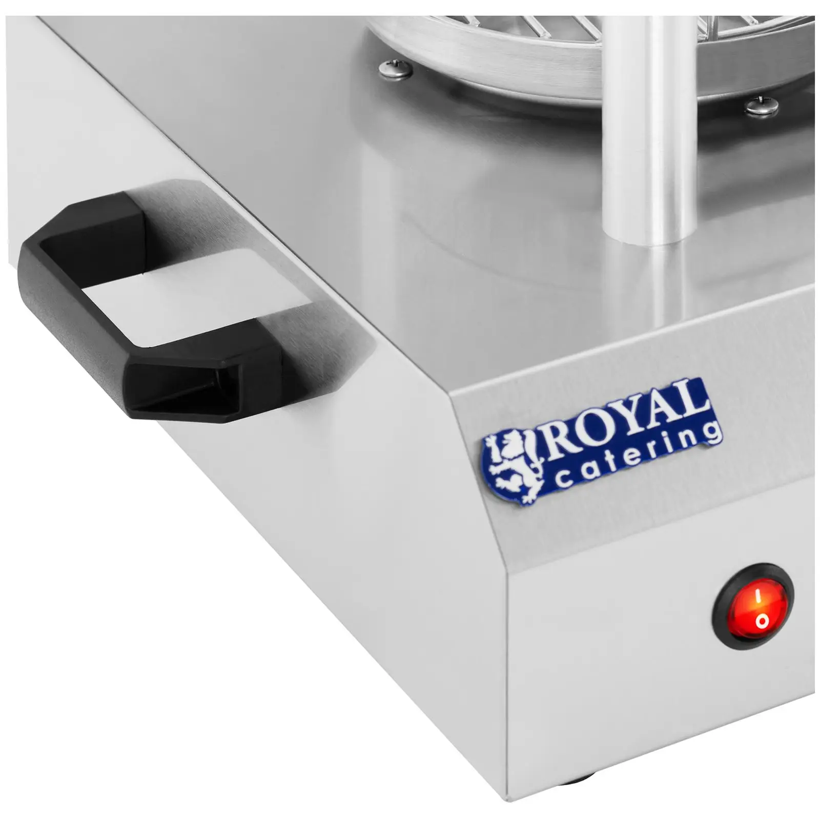 Machine à hot dog - 2 pics chauffants - 422 W (Capacité en eau: 0.5 l)