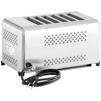 Horeca-toaster met 6 gleuven