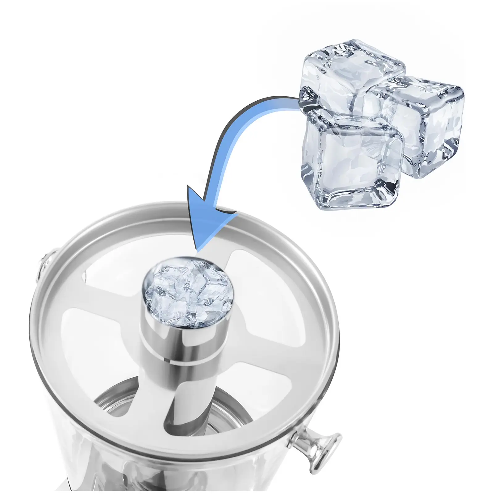 Fontaine à boisson 2 x 7 Litres (Couleur(s): Argenté)