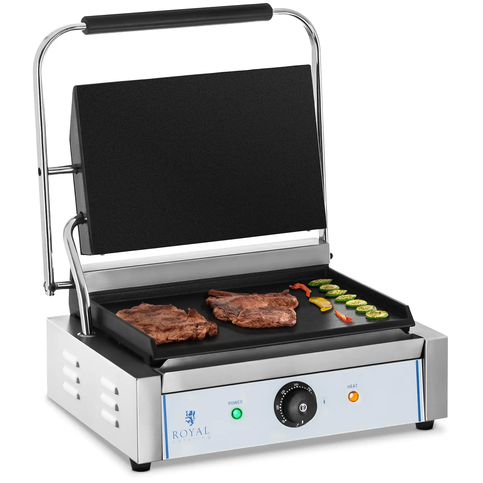 Parrilla de contacto - lisa - 2200 W