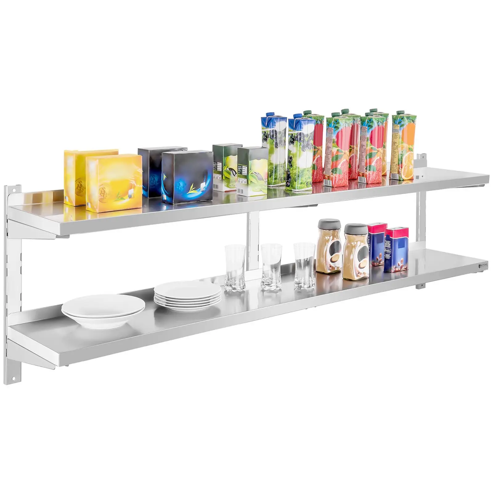 Floating Shelf - 2 Tier - 180 cm