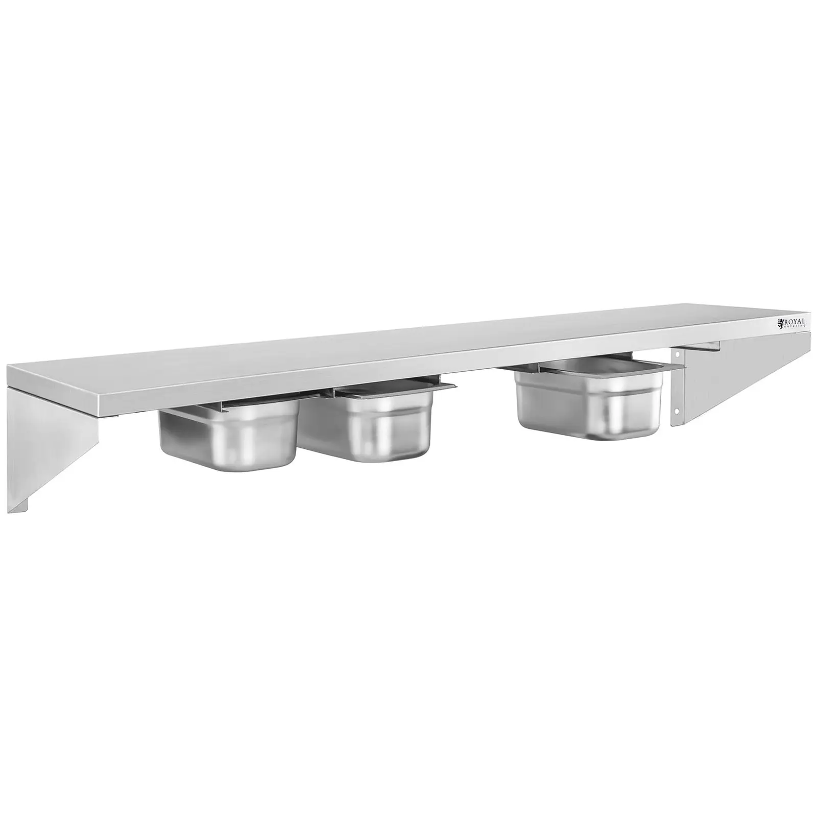 Range-épices - 5 x 1/4 GN - 120 cm (Nombre de tablettes: 1 Pc)