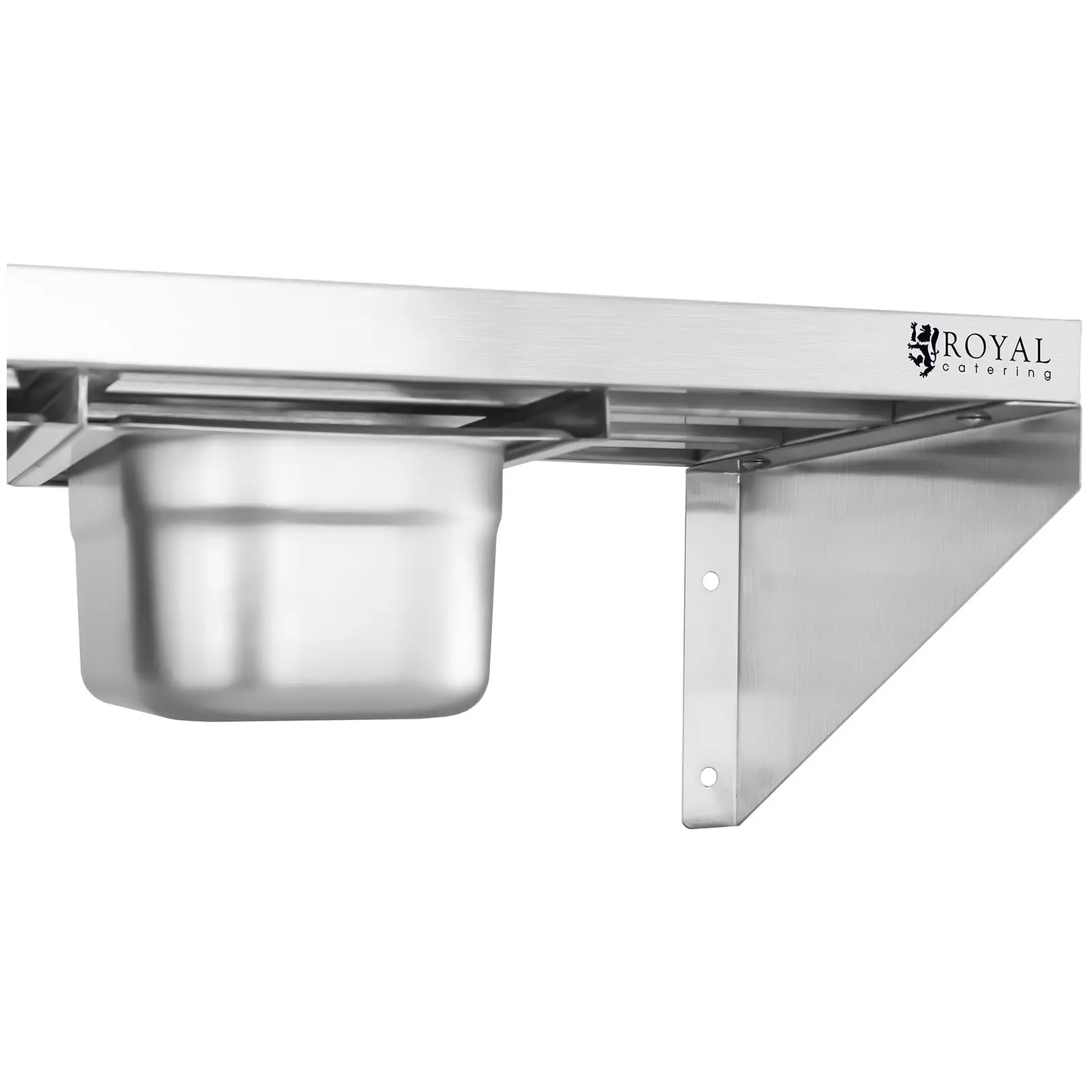 Range-épices - 5 x 1/4 GN - 120 cm (Épaisseur tablette(s): 30 mm)
