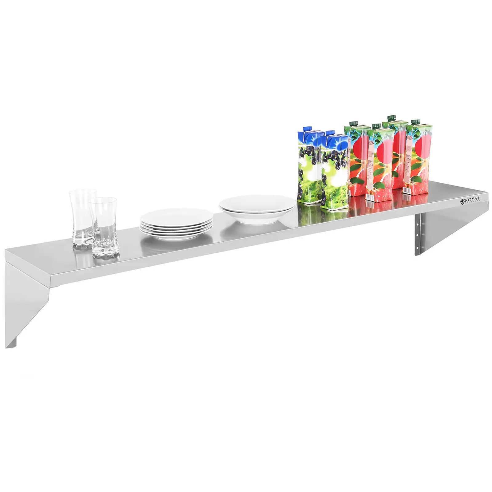 Nástěnný regál - 30 x 150 cm (Tloušťka police: 30 mm)