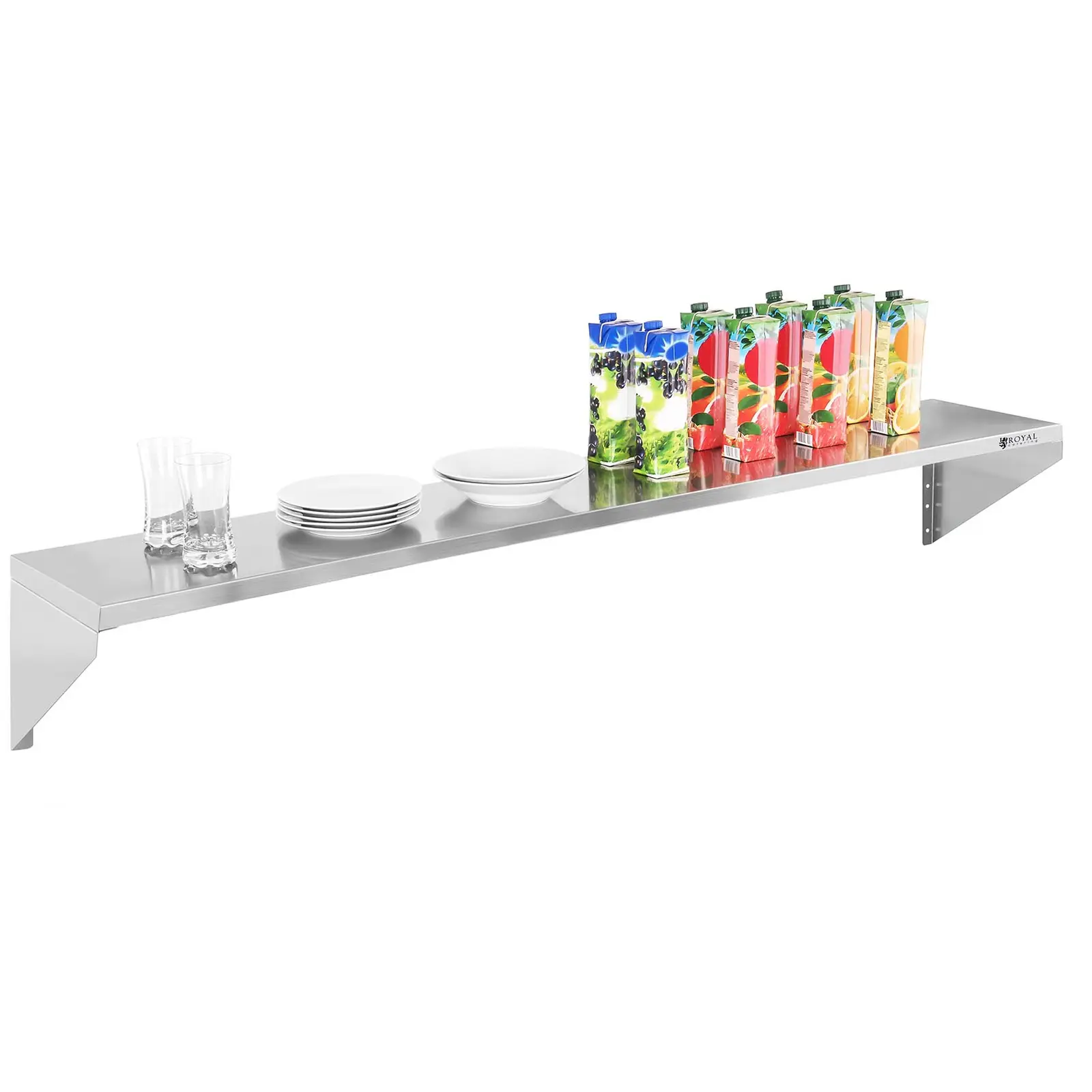 Nástěnný regál - 30 x 180 cm (Tloušťka police: 30 mm)
