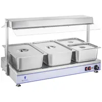 Electric Hot Plate - 3 halogen lamps - 1,550 W