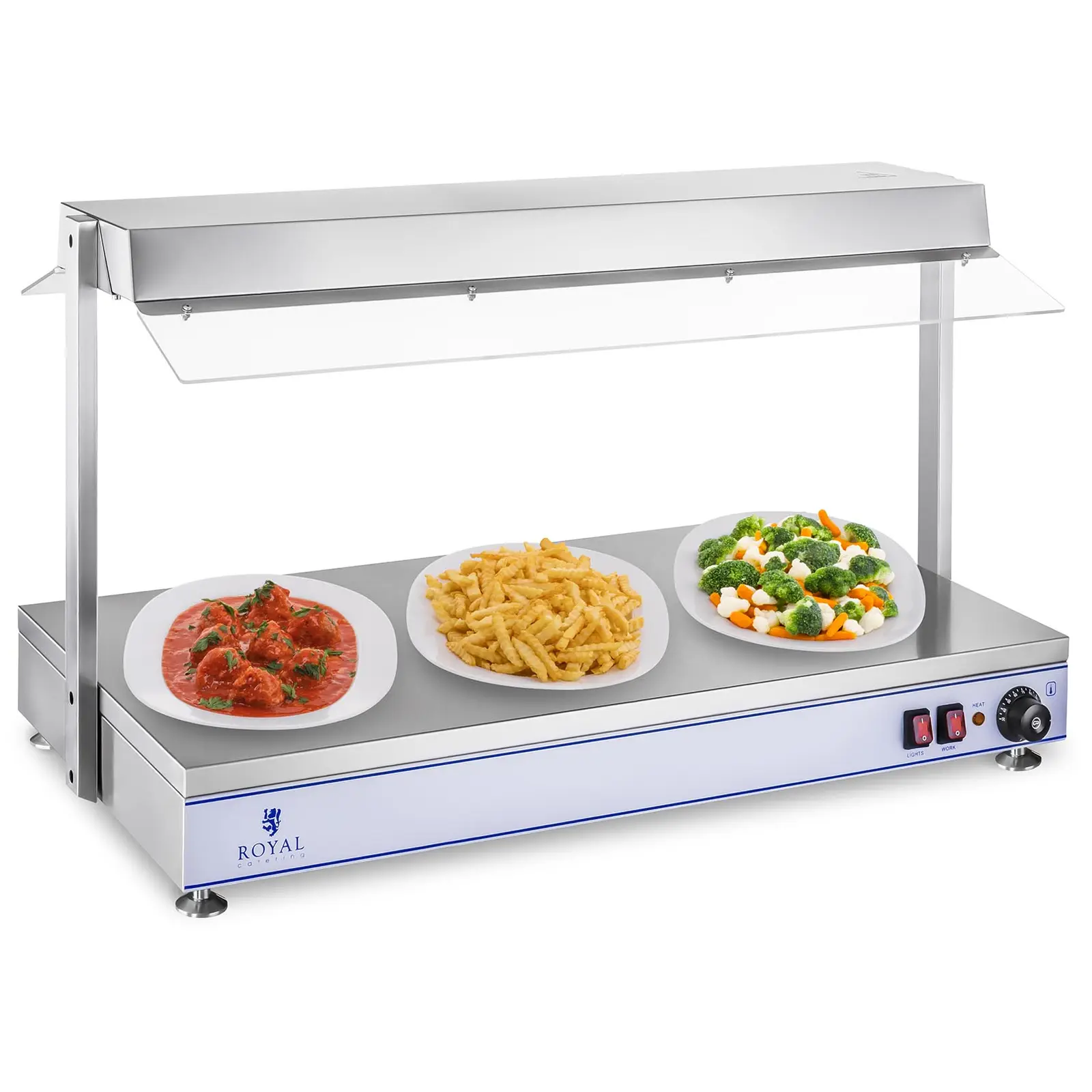 Electric Hot Plate - 3 halogen lamps - 1,550 W